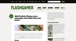 Desktop Screenshot of flashgamer.com